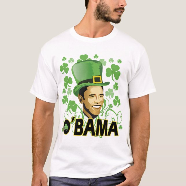 T-shirt L'Irlandais O'Bama de St Patrick (Devant)
