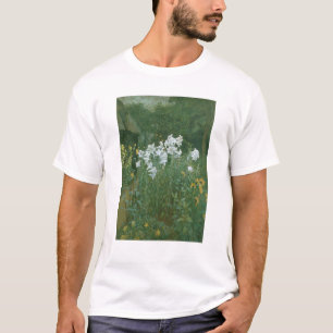 T-shirt Lis de Madonna dans un jardin