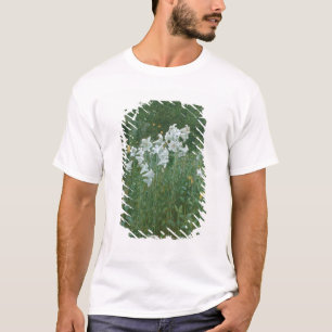T-shirt Lis de Madonna dans un jardin