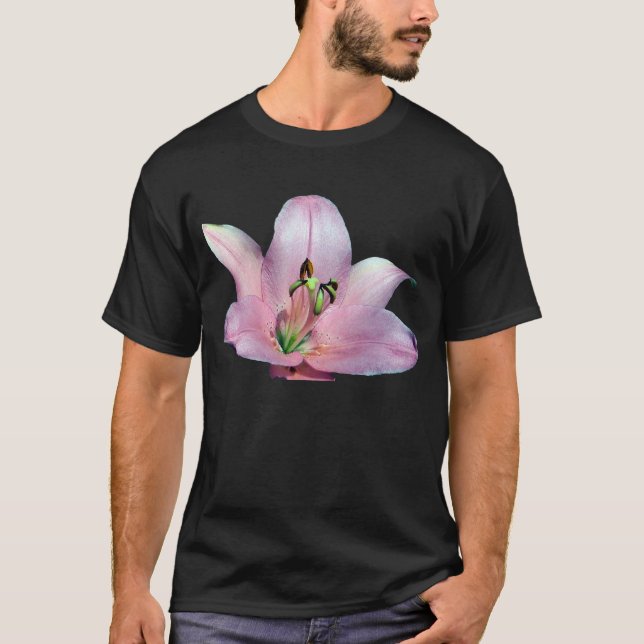 T-shirt Lis tigré saisissant (Devant)