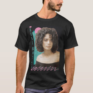 T-shirt Lisa Bonet 90s Design de ventilateur esthétique