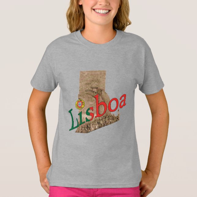 T-shirt Lisboa Portugal (Devant)