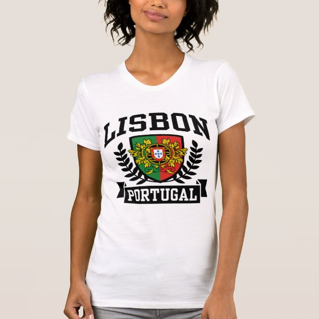 T-shirt Lisbonne Portugal (Devant)