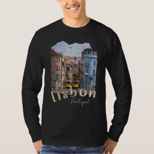 T-shirt Lisbonne Portugal Tramway Portugais Souvenirs Lisb