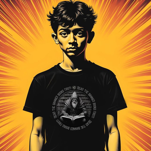 T-shirt Lisez d'abord les livres interdits (Créateur téléchargé)