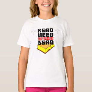 T-shirt Lisez la Sainte Bible et suivez son exemple