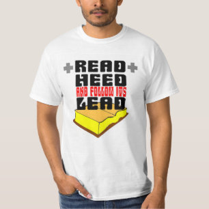 T-shirt Lisez la Sainte Bible et suivez son exemple