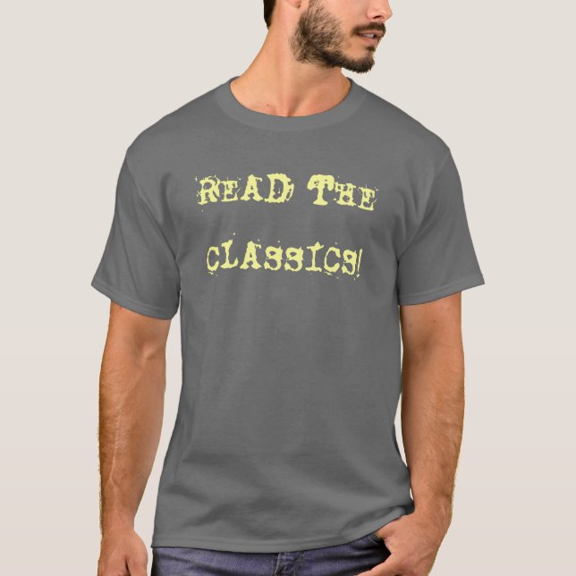T-shirt LISEZ LES CLASSIQUES ! La pierre de la lune (Devant)
