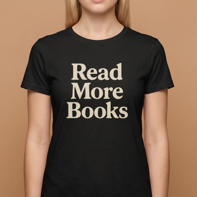 T-shirt Lisez plus de livres (Créateur téléchargé)