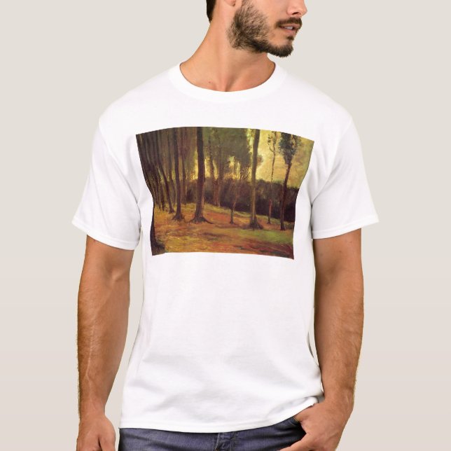 T-shirt Lisière des Bois, Vincent van Gogh (Devant)