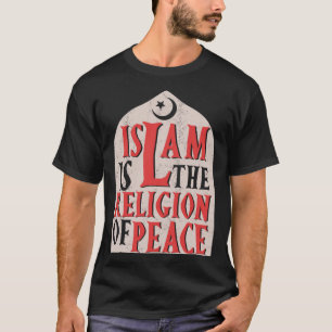 T-shirt L'Islam Est La Religion De La Paix Coran Allah Mus