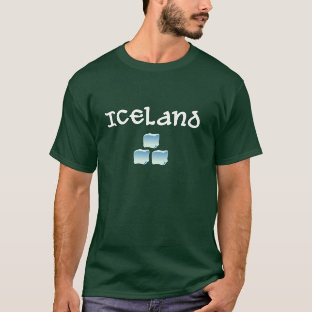 T-shirt L'Islande (Devant)