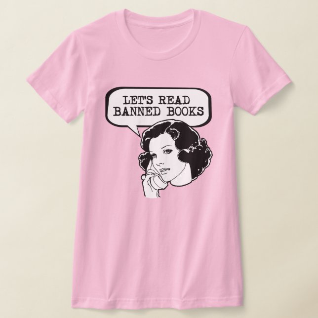 T-shirt Lisons Retro Livres Interdits (Poser)