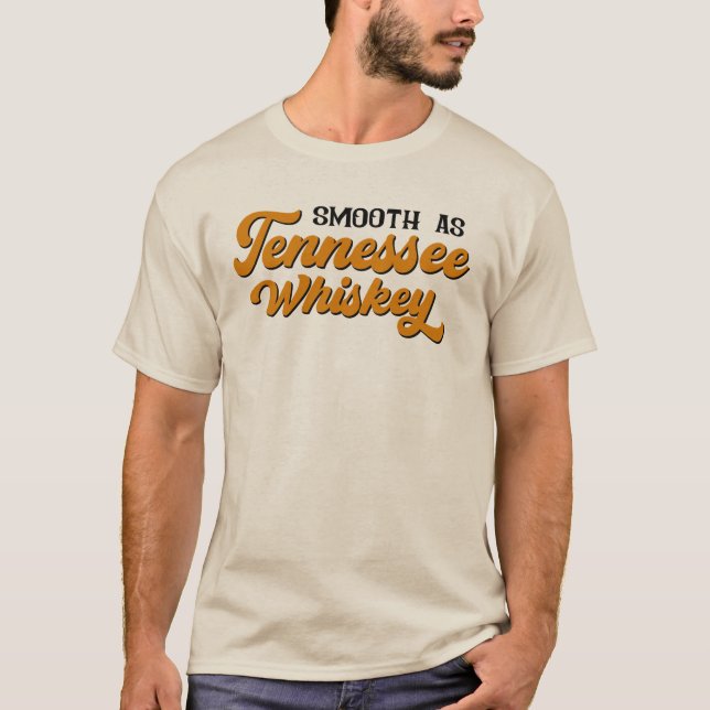 T-shirt Lisse comme Whiskey Tennessee (Devant)