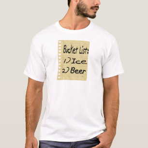 T-shirt Liste de choses à faire avant de mourir