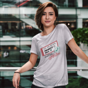 T-shirt Liste de Noël du Père Noël