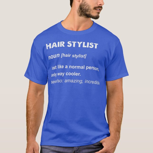T-shirt Liste des cheveux (Devant)