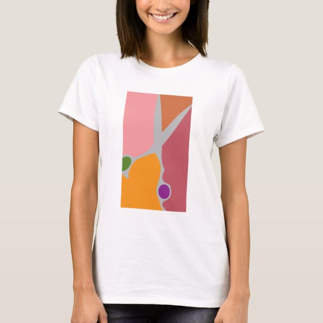 T-shirt Liste des cheveux (Devant)