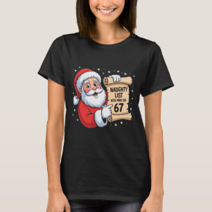 T-shirt Liste des enfants vilains qui disent 67 Meme drôle