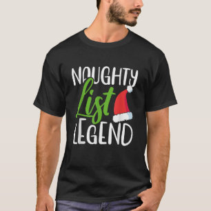 T-shirt Liste des vilains Légende Noël Liste des vilains v