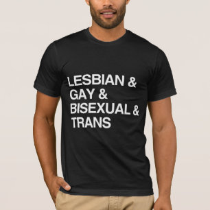 T-SHIRT LISTE LGBT