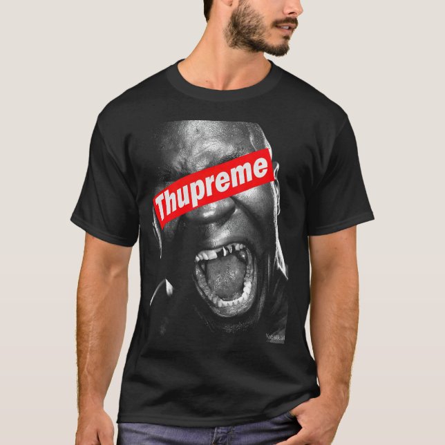 T-shirt Liste Suprême Funny Boxing (Devant)