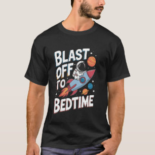 T-shirt Lit d'Astronaute Astronomie Astrologie STEM O