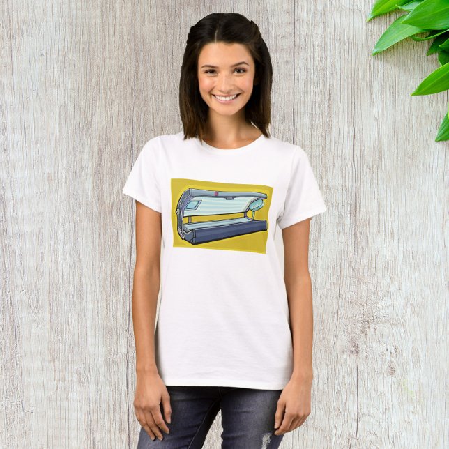 T-shirt Lit de bronzage rétro Spa (Créateur téléchargé)