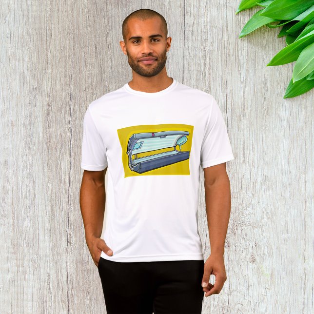 T-shirt Lit de bronzage Spa Rétro (Créateur téléchargé)