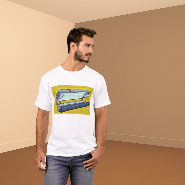 T-shirt Lit de bronzage Spa Rétro (Créateur téléchargé)