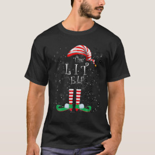 T-shirt Lit Elf drôle Matching Famille pyjama Groupe Chri