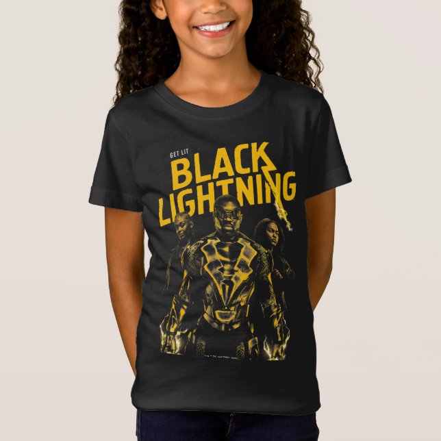 T-Shirt Lit - Feu Noir (Devant)
