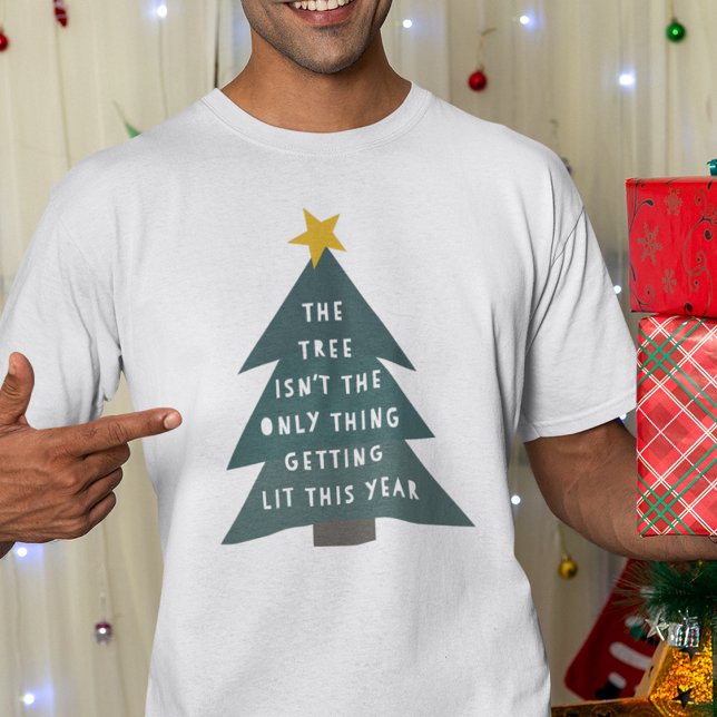 T-shirt Lit | Funny Fêtes de Noël pour adultes (Créateur téléchargé)