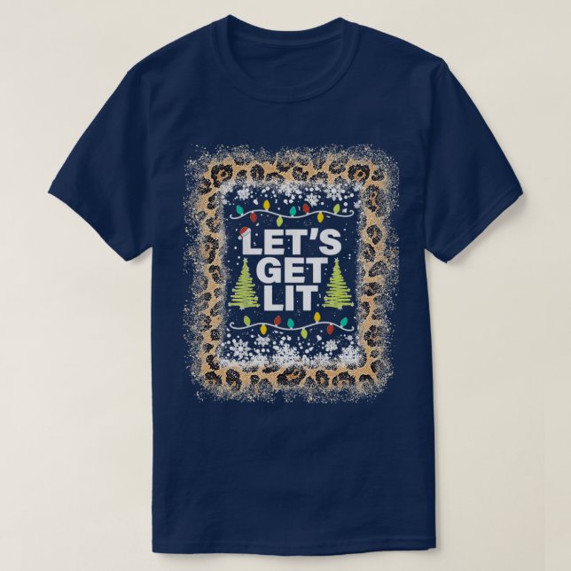T-shirt Lit Lit Fantastique Noël (Design devant)