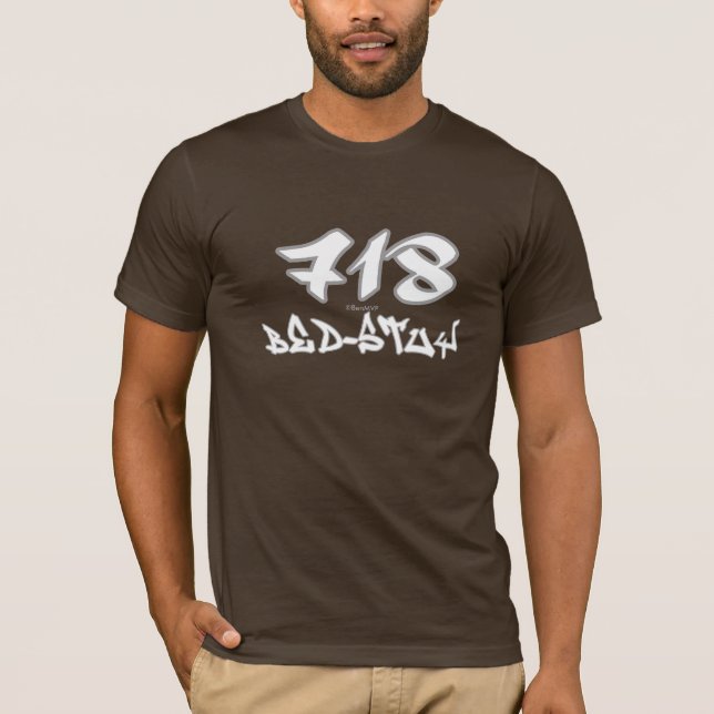 T-shirt Lit-Stuy de représentant (718) (Devant)