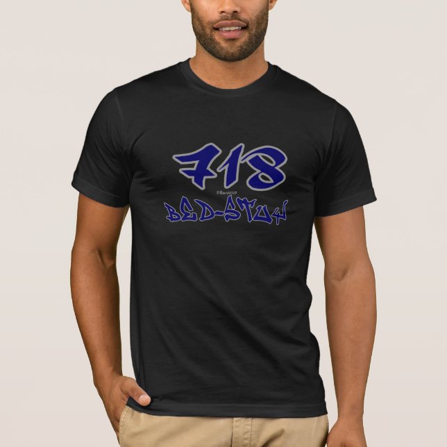 T-shirt Lit-Stuy de représentant (718) (Devant)