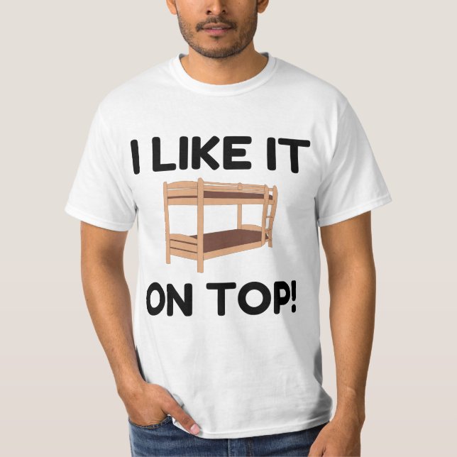 T-shirt Lit superposé supérieur (Devant)