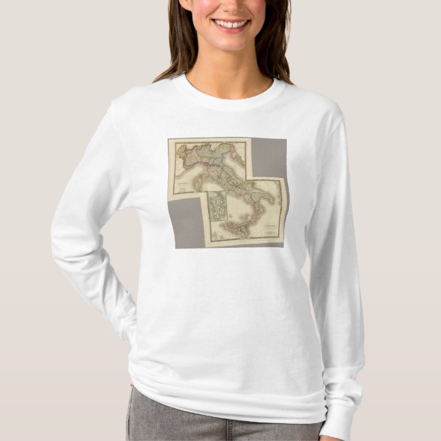 T-shirt L'Italie composée (Devant)