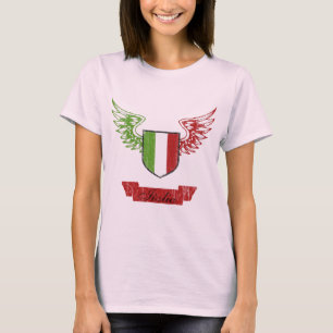 T-shirt L'Italie s'est envolée le drapeau vintage
