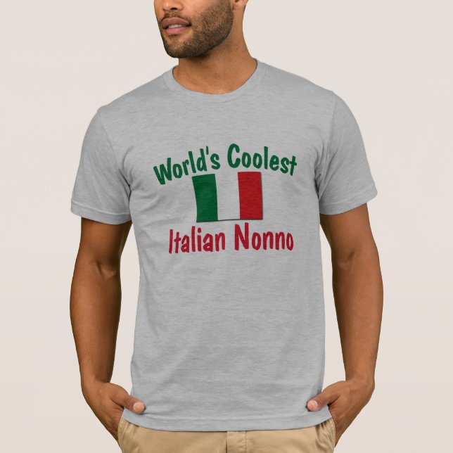 T-shirt L'Italien le plus frais Nonno (Devant)