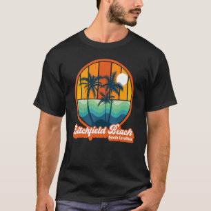 T-shirt Litchfield Beach Caroline du Sud Été 90s Plage S