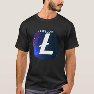 T-shirt Litecoin CryptoCurrency Space Galaxy LTC Crypto Mo