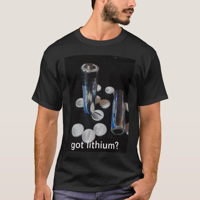 T-shirt Lithium bipolaire (Devant)