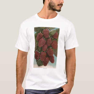 T-shirt Lithographie de Chromo de fruit de