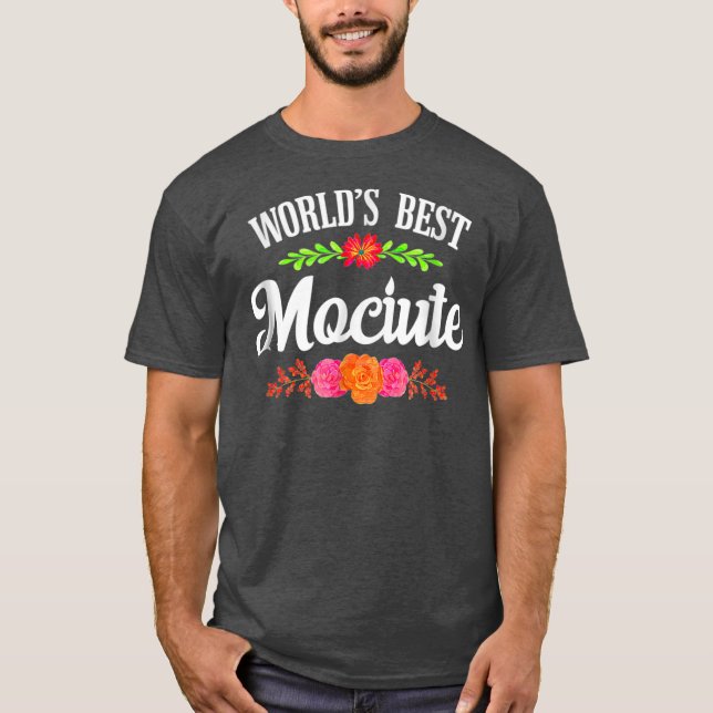 T-shirt Lithuanian Grandma T   Worlds Best Mociute (Devant)