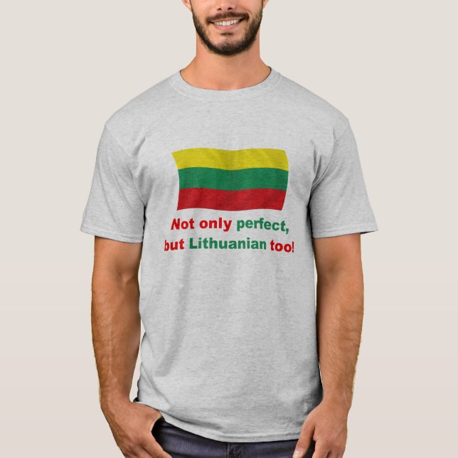 T-shirt Lithuanien parfait (Devant)