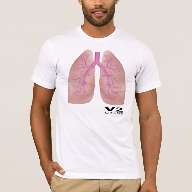 T-shirt LITRE V2 de l'humain 12,0 (Devant)