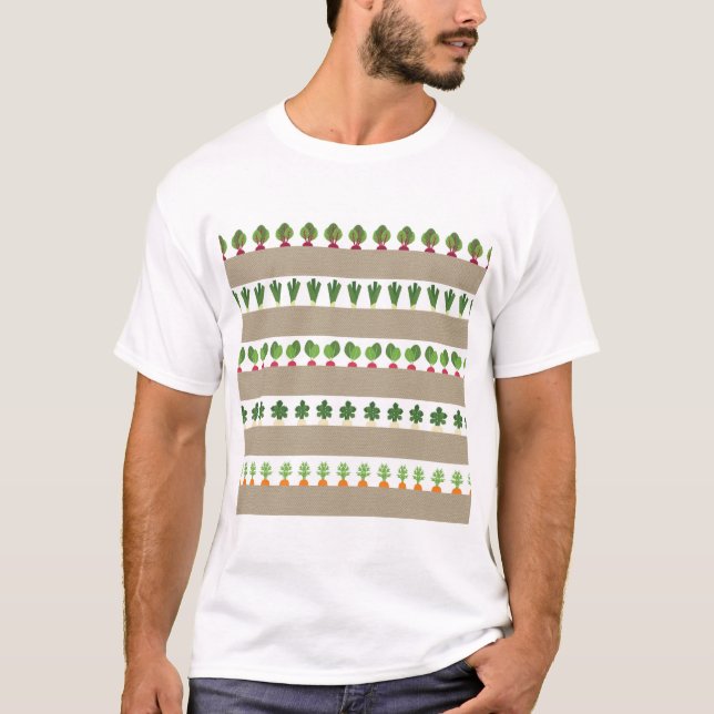 T-shirt Lits de jardin (Devant)