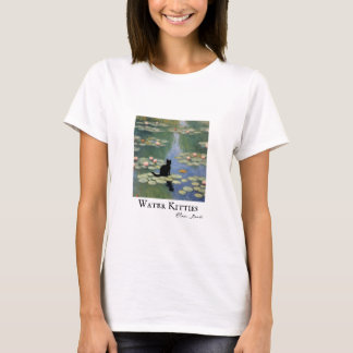 T-shirt Lits d'eau Monet Claw Pond de chat