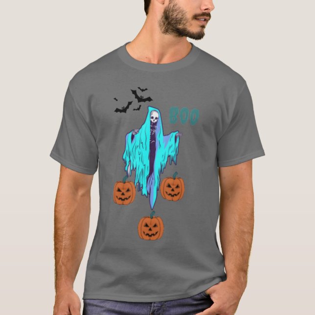 T-shirt Lits get spooky funny (Devant)